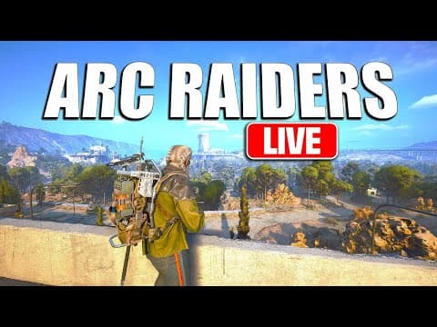 Arc Raiders Live Gameplay | First Drops, Massive Fights & Survival Moments