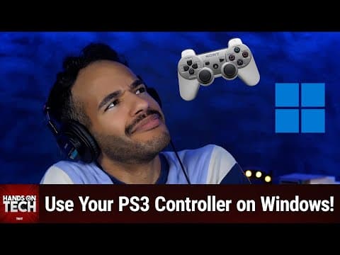 Playstation Controller On Windows - Using A Ps3 Controller On Your Pc!