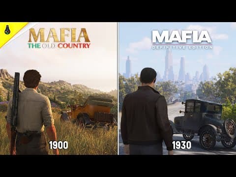 Mafia: The Old Country vs Mafia: Definitive Edition - Details and Physics Comparison