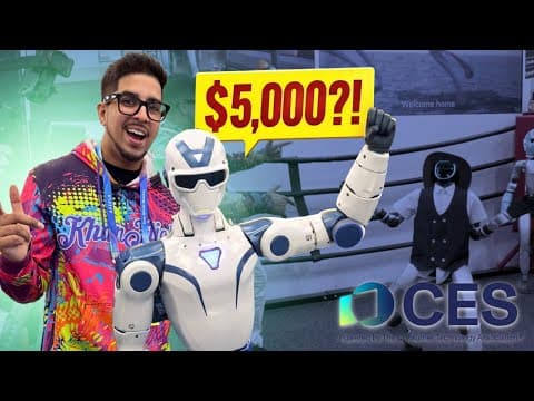 Unitree R1 In Detail + G1 Live Demos | Humanoid Robots At Ces 2026