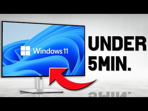How To Install Windows 11 Onto A New Pc [2025]