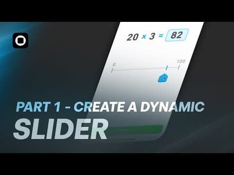 Create A Dynamic Slider Prototype In Play [part 1]