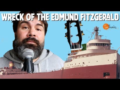 The Wreck Of The Edmund Fitzgerald | Gordon Lightfoot | Ukulele Tutorial And Play-along