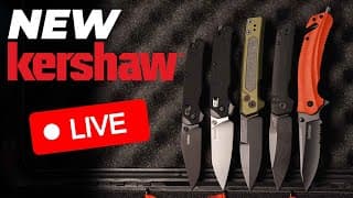 New Knives At Bladehq For The Week Of 9/15/25 Live | Kershaw Takeover