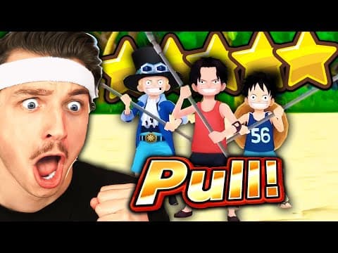 Ace/sabo/luffy Arrive To Bounty Rush... (first Trio Unit)