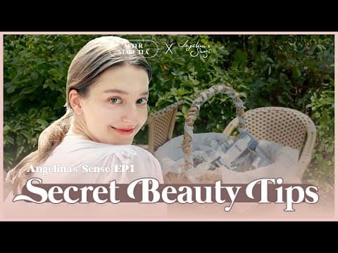 Angelina’s Beauty Secrets✨│skincare🫧│morning Routine☀️│sharing Beauty Tips│angelina's Sense🩷 Ep.1