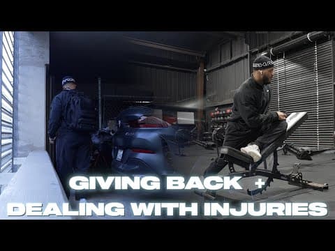 Training With Injuries | Donating Clothes | Staying Accountable