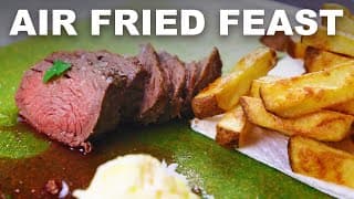 Steak Frites From Scratch In 'air Fryer,' With Next-day Quesadilla