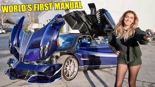 Taking Delivery Of Worlds First Pagani Huayra Manual Roadster