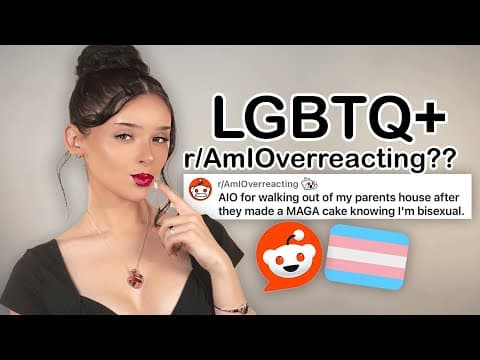 Judging Reddit R/amioverreacting Lgbtq+ Stories 😳