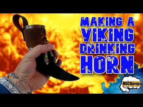 Making A Functional Viking Drinking Horn