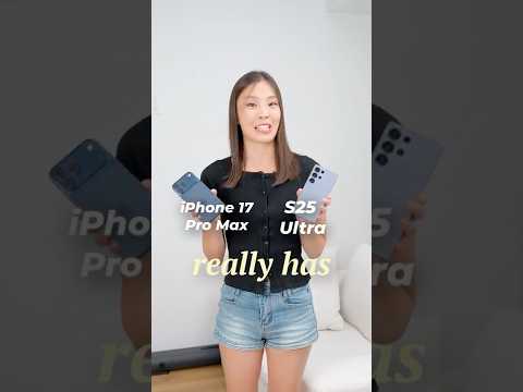 iPhone 17 Pro Max vs Galaxy S25 Ultra Camera ZOOM Test | Which One Wins?