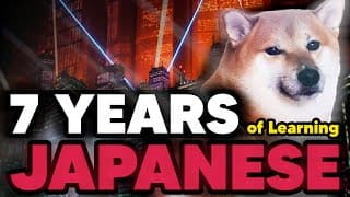 I Learned Japanese For 7 Years Straight