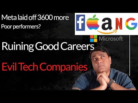 Why Working For Top Tech Companies In America Can Destroy Your Career