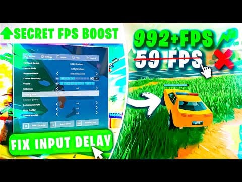 🔧how To Get More Fps On Roblox | Best Roblox Settings - 2024 ( Quick & Fast Tutorial )