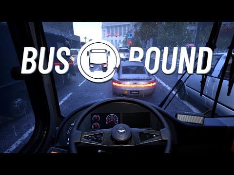 Новая Игра Про Автобусы. Не Omsi, Но Тоже Неплохо — Bus Bound: Demo