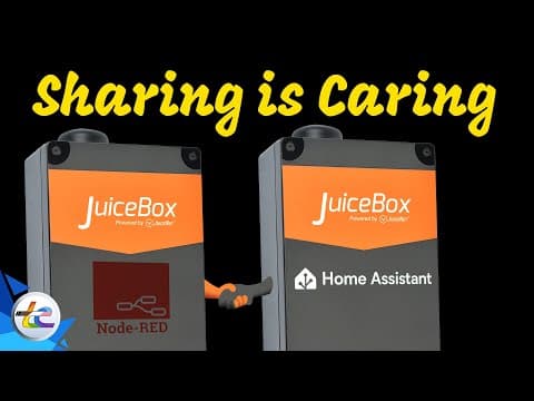 Sharing Is Caring! Openevse Juicebox Load Sharing With Home Assistant And Node-red
