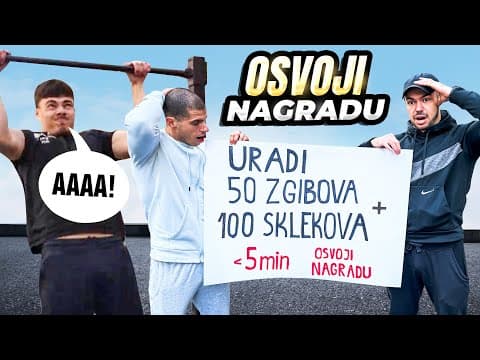 Uradi 50 Zgibova I 100 Sklekova I Osvoji Nagradu! U Knezu
