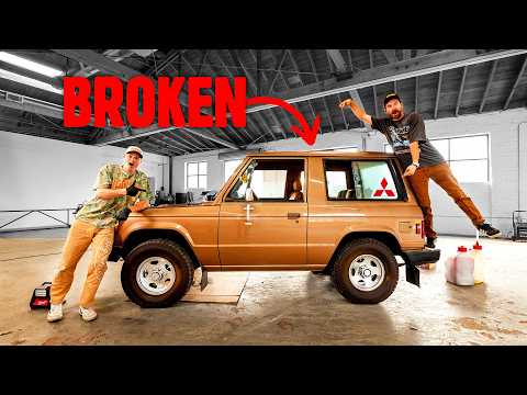 Trying To Fix My Friend’s Broken Mitsubishi Pajero For $500