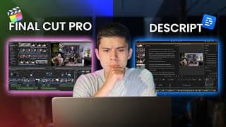 Apple's Final Cut Pro vs Descript: Best AI Tool for Video Editing?