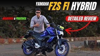 Yamaha Fzs Hybrid Review 2025 | Mileage, Price, Features | Best 150cc Bike?