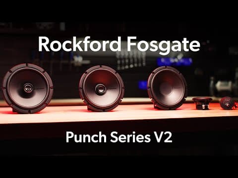 Rockford Fosgate Punch V2 Series Car Speakers | Crutchfield