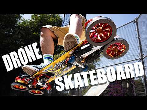 This Skateboard Does Pro-tricks For You (w Bam Margera!)