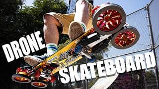 This Skateboard Does Pro-tricks For You (w Bam Margera!)
