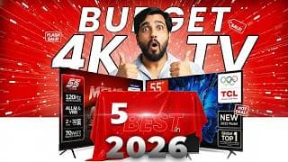 Best 5 Budget 4k Miniled & Qled Tvs In 2026! 🤩📺