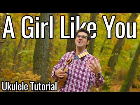 Edwyn Collins - A Girl Like You (ukulele Tutorial)