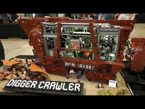 Lego Star Wars Sandcrawler With Amazing Full Interior