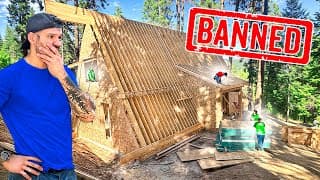 Framers Got Kicked Out; Trying To Finish The Cabin (ep.5)