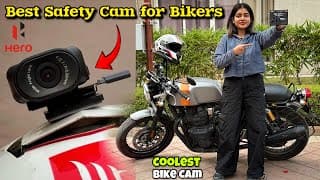 Qubo Bike Cam Pro | Must Have Safety Dashcam For Bike 📷