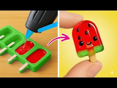 🎓 Smart 3d Pen & Glue Gun School Hacks!🖊️🔥 Easy Diy Tricks & Creative Ideas By 123 Go!
