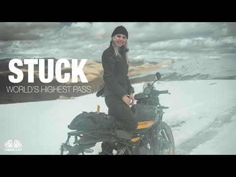 Stuck In Snow On Worlds Highest Road Umling La