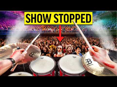 Pov: You’re A Pro Drummer On A Huge World Tour