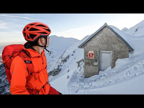 Overnight In A Tiny Alpine Safehouse