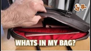 Unboxing A Waterproof Leather Briefcase 💼