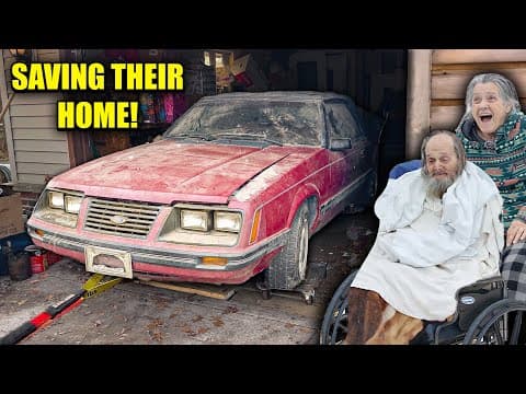 Elderly Couple Sells Their Car To Save Their Home, We Brought It Back One Last Time