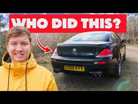 Someone Damaged My Bmw M6!