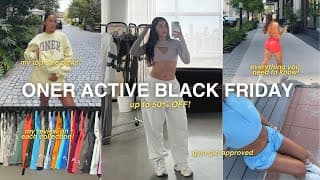 Oner Active Black Friday 2025| Up To 50% Off, My *top* Athlete Picks, Honest Reviews, & Sale Prep!