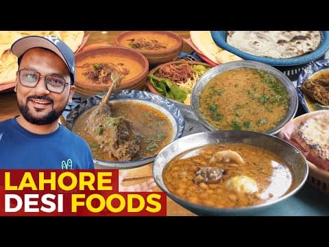 Desi Murgha Ya Dal? Lahore Food Tour With A Twist | Pakistan Street Food