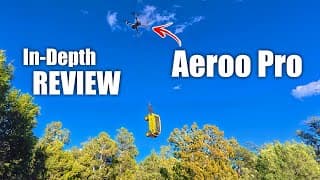 Aeroo Pro Heavy Lift Fishing Drone In-depth Review & Flight Test