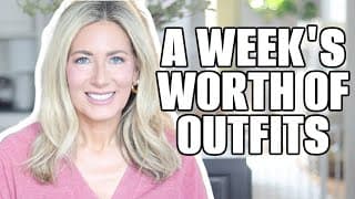 Fun Fall Fashion Looks | A Week's Worth Of Outfits