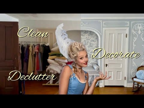 Giving My Bedroom A Marie-antoinette-level Makeover (but Cheap)!