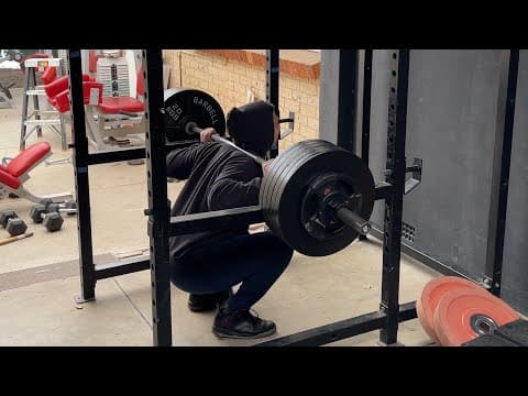 Squat Everyday Day 2126: Squat 232.5kg/512lbs (pr)