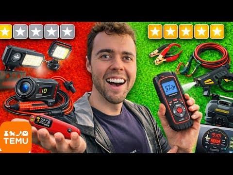 I Bought 10 Temu Car Products And I'm Actually Stunned