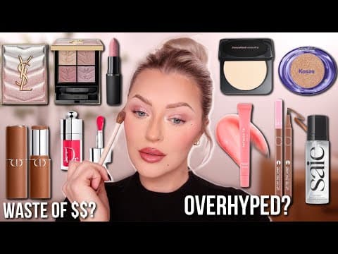 Trying Hot New Makeup Releases... Overhyped & Overpriced?