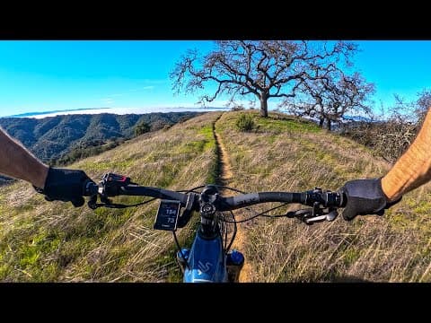 It’s Muscle Bike Hell And Ebike Heaven | Mountain Biking Henry Coe