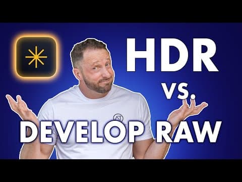 Hdr Merge Or Develop Raw? The Right Way To Start Your Photo Edit In Luminar Neo!